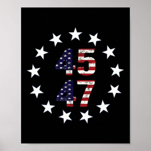 Funny Qr President Trump Dance Code 1  Poster (Front)