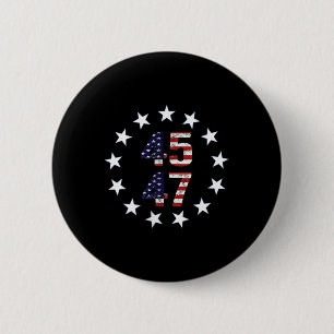 Funny Qr President Trump Dance Code  6 Cm Round Badge