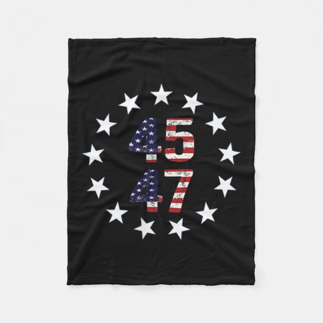 Funny Qr President Trump Dance Code  Fleece Blanket (Front)