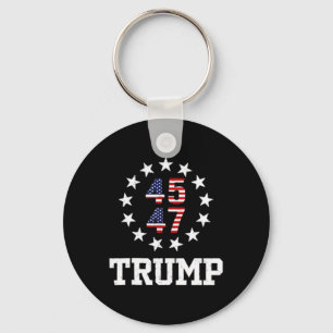 Funny Qr President Trump Dance Code Inauguration D Key Ring
