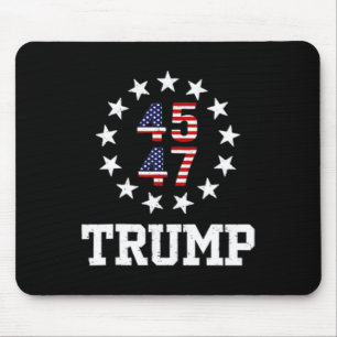 Funny Qr President Trump Dance Code Inauguration D Mouse Pad