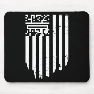 Funny Qr President Trump Dance Code Mouse Pad