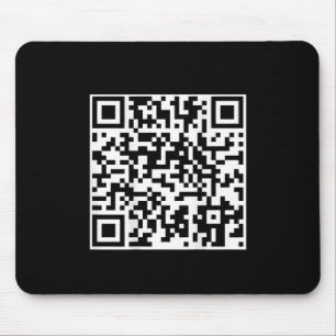 Funny Qr President Trump Dance Code (on Back) Mouse Pad