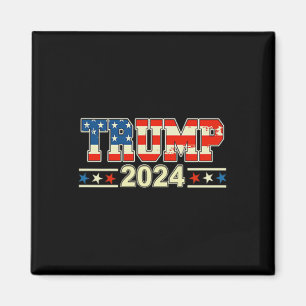 Funny Qr President Trump Dance Code (on Byck) 2 Magnet