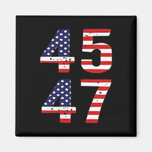 Funny Qr President Trump Dance Code Trump 45_47 Magnet