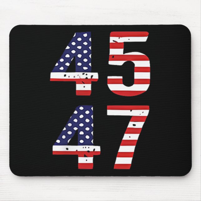 Funny Qr President Trump Dance Scan Me Code (on Mouse Pad (Front)