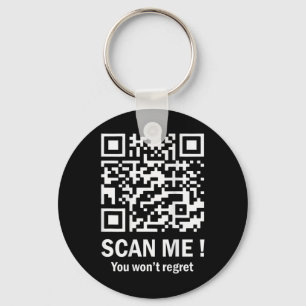 Funny Qr Scan Me Trump 4547 Tee Trump Dancing Code Key Ring