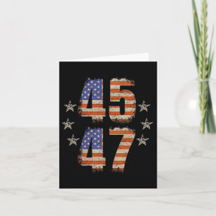 Funny Qr Trump 45 47 Trump Dancing Code Pocket Card