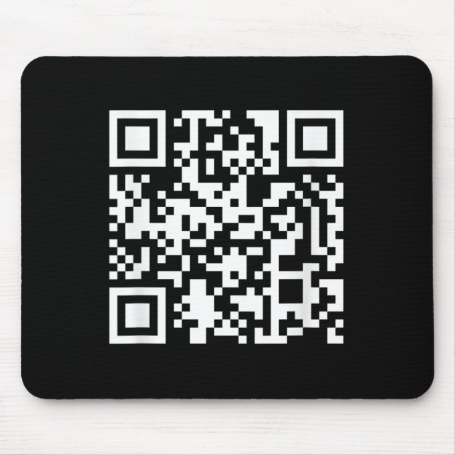 Funny Qr Trump 47 Inauguration Day 2025 Dance Code Mouse Pad (Front)
