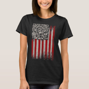 Funny Qr Trump Dancing Dance Code 1 T-Shirt