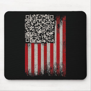 Funny Qr Trump Dancing Dance Code Mouse Pad