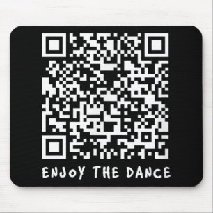 Funny Qr Trump Dancing Interactive Code _1 Mouse Pad