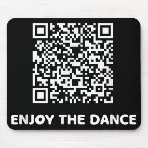 Funny Qr Trump Dancing Interactive Code Mouse Pad