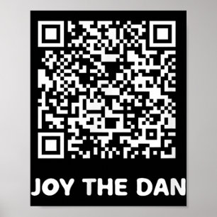 Funny Qr Trump Dancing Interactive Code Poster