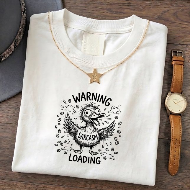 Funny Quacking Duck Sarcasm Tee (Creator Uploaded)