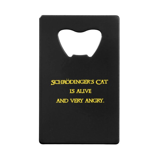 Funny Quantum Dilemma - Schrödinger’s Cat is Angry (Front)