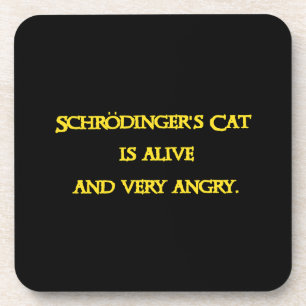 Funny Quantum Dilemma - Schrödinger’s Cat is Angry Coaster