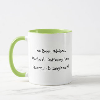 Funny "Quantum Entanglement" Coffee Mug