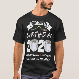 Funny Quarantine 79th Birthday 2020 Bad Year Revie T-Shirt