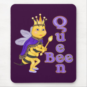 Funny Queen Bee Mouse Pad