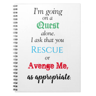 Funny Quest Notebook