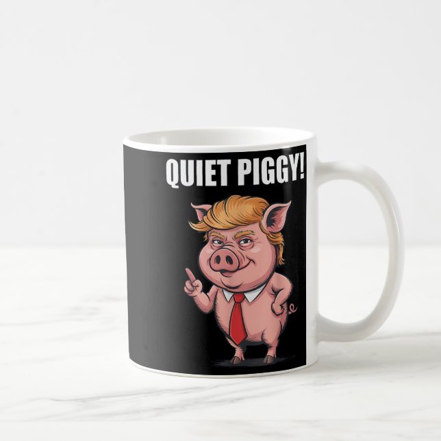 Funny Quiet Ggy  Coffee Mug (Right)