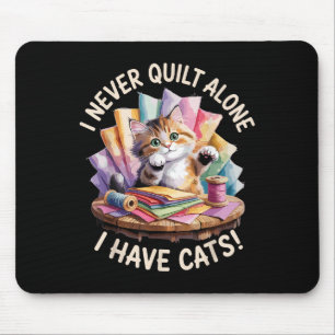 Funny Quilting Art For Men Women Quilt Lover Sewin Mouse Pad