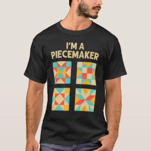 Funny Quilting Designs For Women Girls Quilt Lover T-Shirt