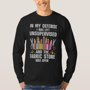 Funny Quilting For Women Girls Quilter Sewing Love T-Shirt