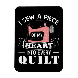 Funny Quilting Quilters Gifts Magnet