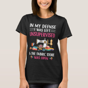 Funny Quilting Sewing Stuff Seamstress Sewer Quilt T-Shirt