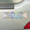 Funny Quilting Thoughts Bumper Sticker
