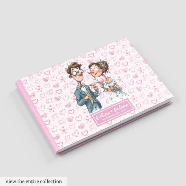 Funny Quirky Bride and Groom Guest book (Funny Quirky Bride and Groom Guest book)