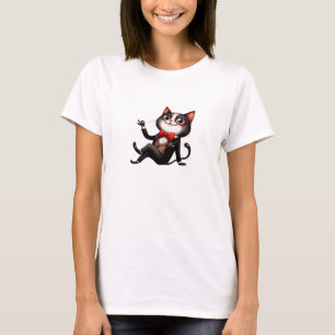 Funny quirky cat T-Shirt