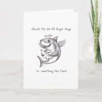 Funny Quirky Shark The Harold Angel Sing Christmas