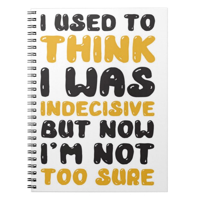 Funny Quotation Notebook (Front)