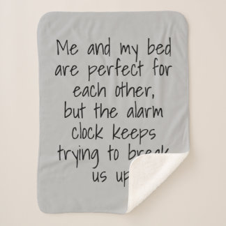 Funny quote blanket
