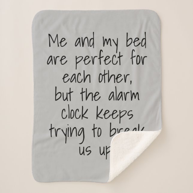 Funny quote blanket (Front)