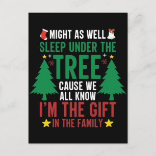Funny Quote Christmas 2026–Hilarious Holiday Humou Postcard