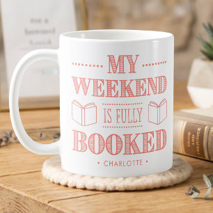 Funny Quote For Book Lovers Personalised Coffee Mug