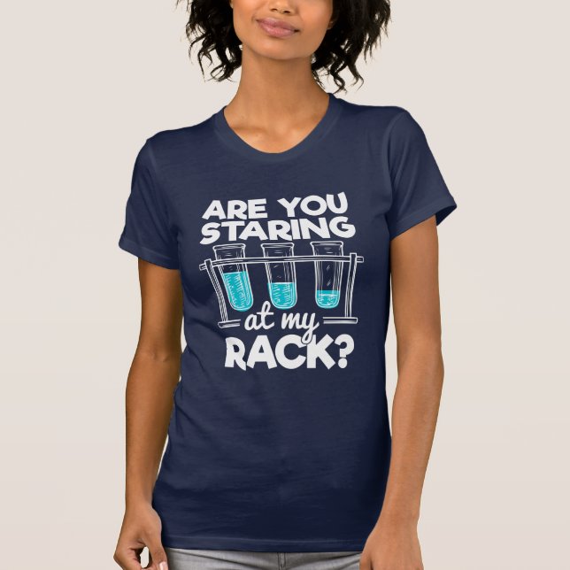 Funny Quote for Nerdy Science and Chemistry Geeks T-Shirt (Front)