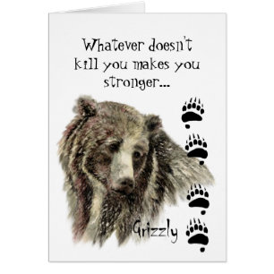 Funny Quote Grizzly Bear Kill you Humour