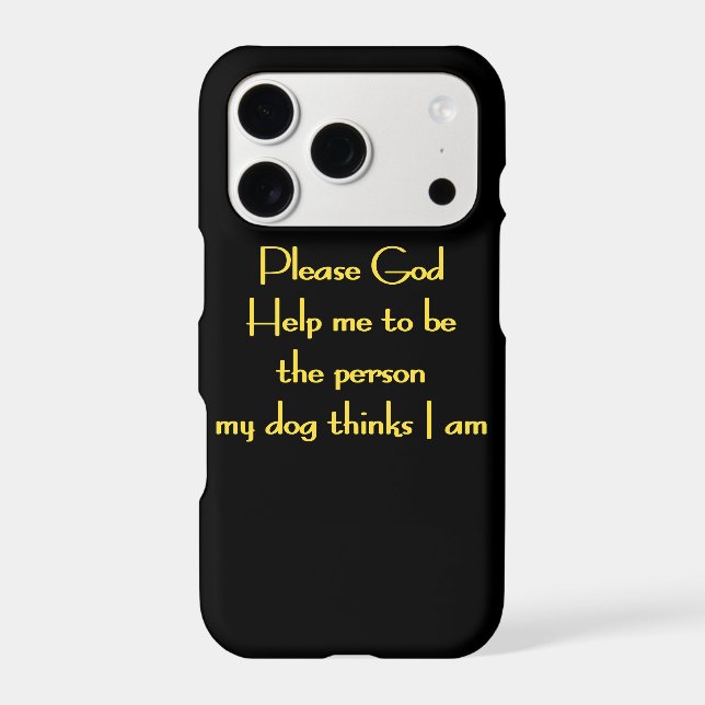 Funny Quote Inspired by a Dog's Devotion (Back)