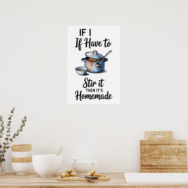 Funny Quote Kitchen Poster (Kitchen)