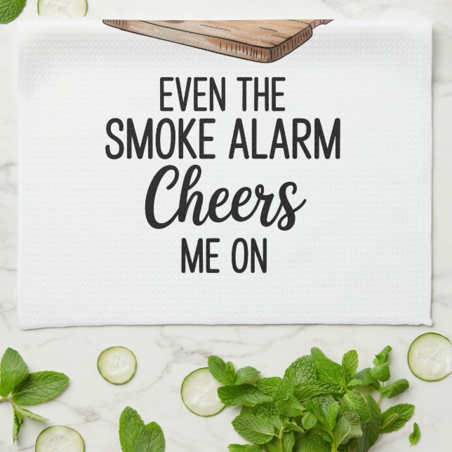 Funny Quote Kitchen Towel (Folded)