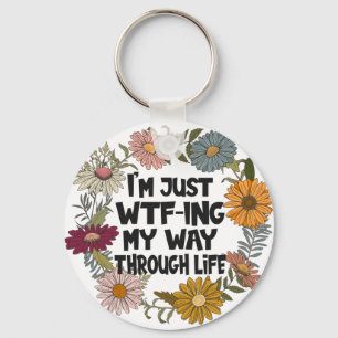 Funny Quote Life Sayings Mum Dad Parenthood Key Ring