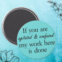 Funny quote magnets joke novelty humour gifts