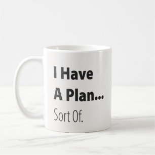 Funny Quote Monogrammed Coffee Mug