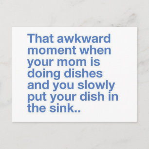 Funny Quote Products Postcard