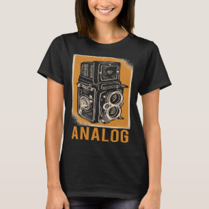 Funny Quote Retro Analog Audio Valve Amp Hi Fi Emp T-Shirt